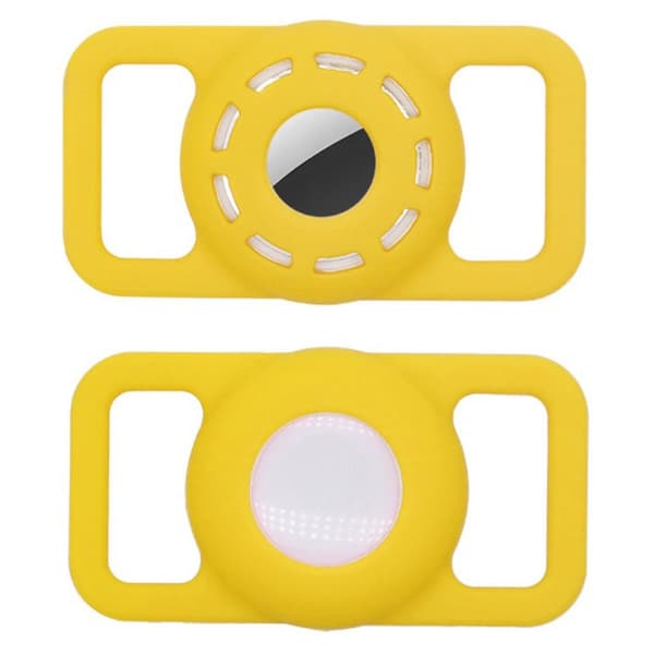 AirTags ontto silikonisuojus - Keltainen Yellow