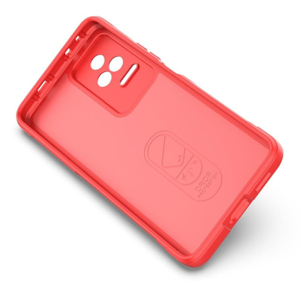 Pehmeä kahva muotoiltu kuori Xiaomi Redmi K50 / Xiaomi Redmi K50 Pro - Punainen Red