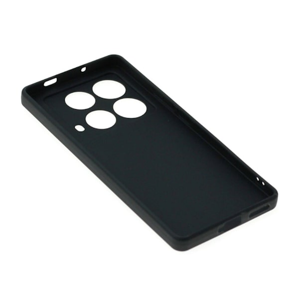Blødt og mat Infinix Note 40 Pro cover Black