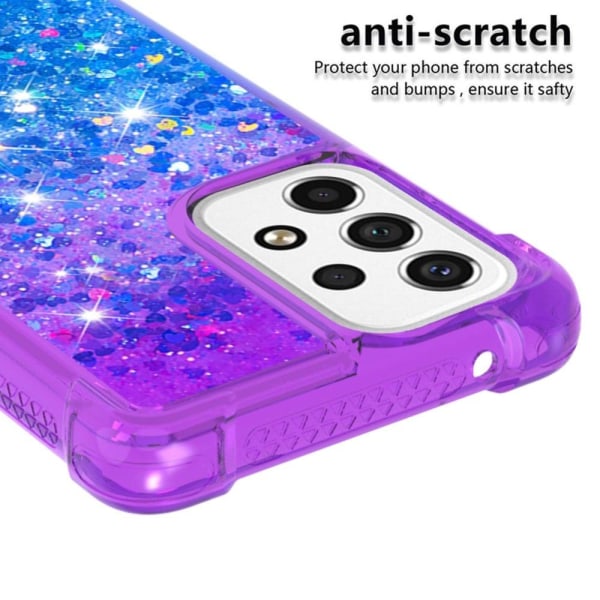 Princess Samsung Galaxy A53 5G Cover - Lilla / Himmelblå Multicolor