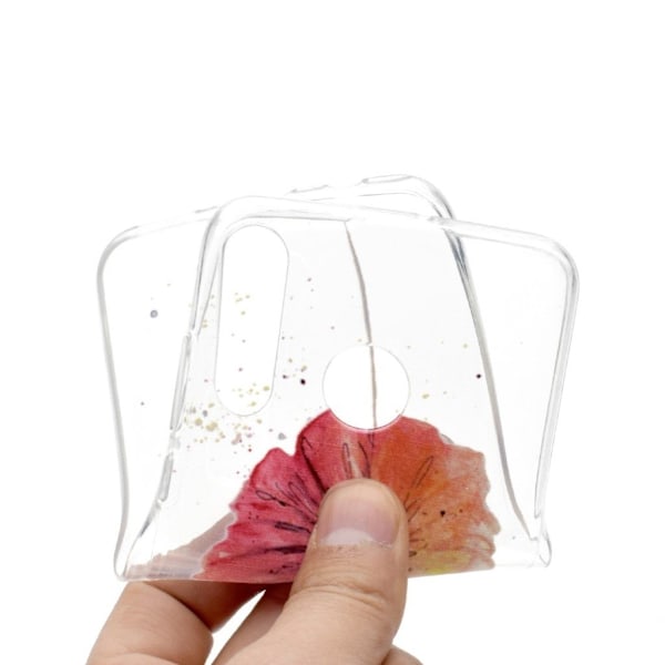 Deco Samsung Galaxy A70e skal - Vacker Blomma Rosa