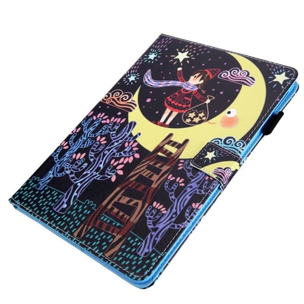 iPad Air (2019) mønster læretui - Interessant Maleri Multicolor