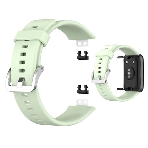 Huawei Watch Fit silikoninen kellonauha - Vaaleanvihreä Green