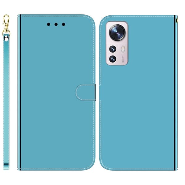 Mirror Xiaomi 12X / Xiaomi 12 fodral - Blå Blå