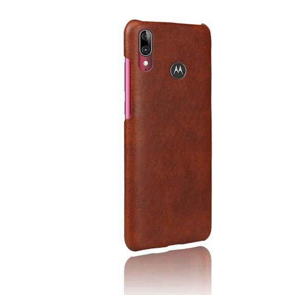 Prestige Motorola Moto E6 Plus etui - Brun Brown