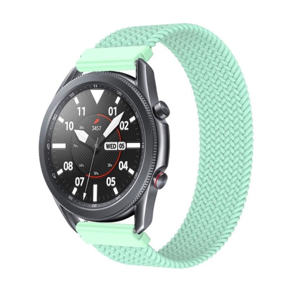 Elastic nylon watch strap for Samsung Galaxy Watch 4 - Bean Gree Grön