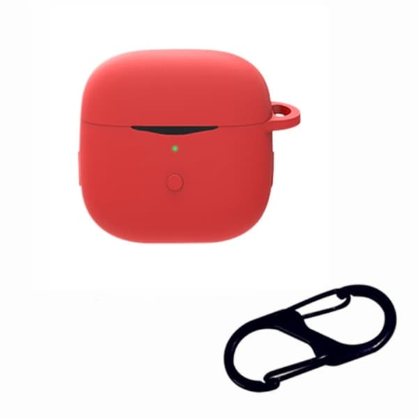 SoundPeats Air 3 silikonetui med spenne - Rød Red