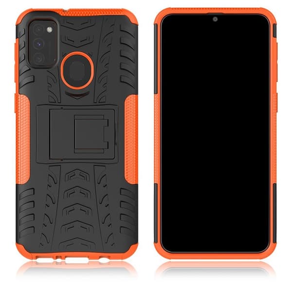 Offroad Suojakotelo Samsung Galaxy M21 / M30s - Oranssi Orange