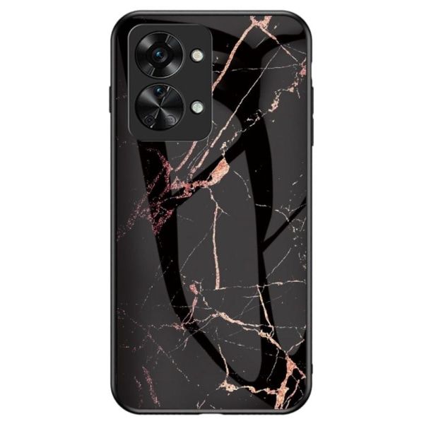 Fantasy Marble OnePlus Nord 2T cover - Gold Black Marble Black