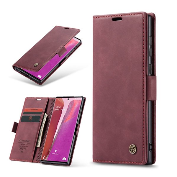 CaseMe vintage Samsung Galaxy Note 20 Ultra fodral - Röd Röd