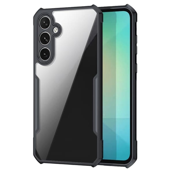 Iskunkestävä hybridikotelo Samsung Galaxy A26 - Läpinäkyvä Transparent