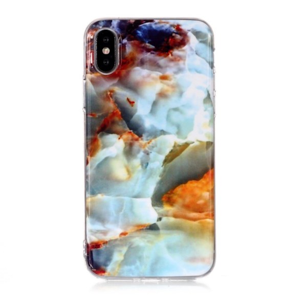 iPhone Xs Max etui med marmormønster - Style N Multicolor
