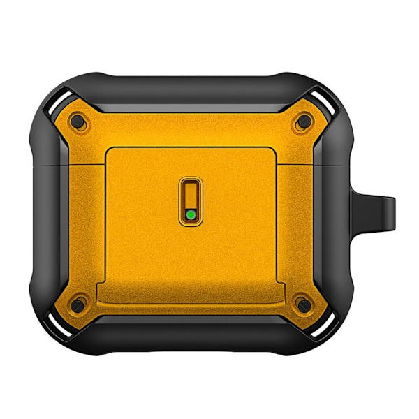 AirPods 3 med dubbelfärgat skal - Svart / Gul Gul