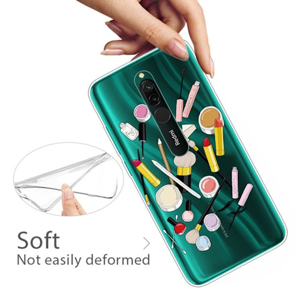 Deco Xiaomi Redmi 8 cover - Makeup Multicolor