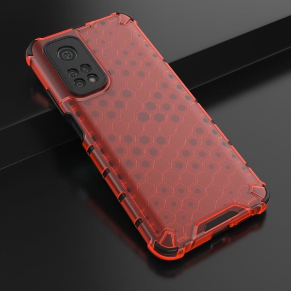 Bofink Honeycomb Xiaomi 11T / 11T Pro Etui - Rød Red