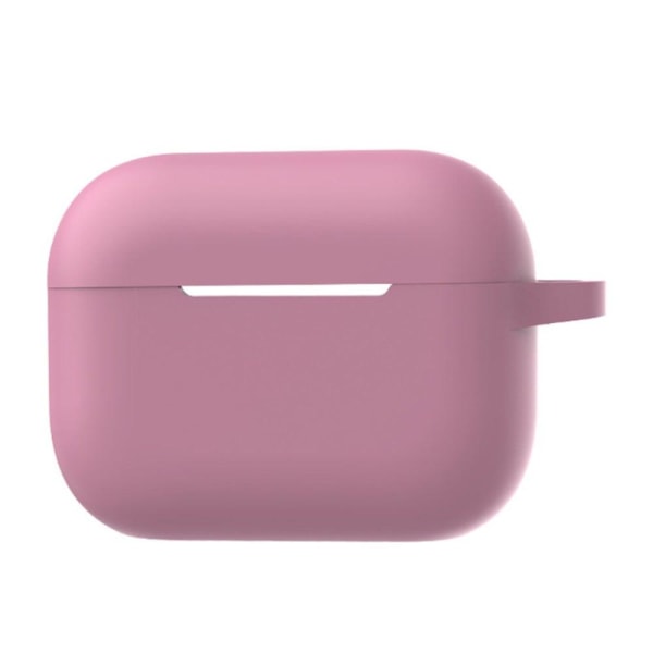 AirPods Pro 2 silicone case with ring buckle - Rose Pink Rosa