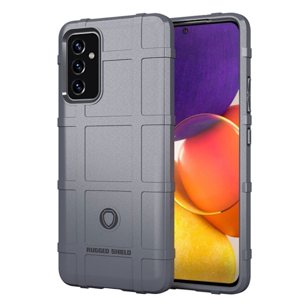 Rugged Shield Samsung Galaxy A82 5G deksel - Grå Silver grey