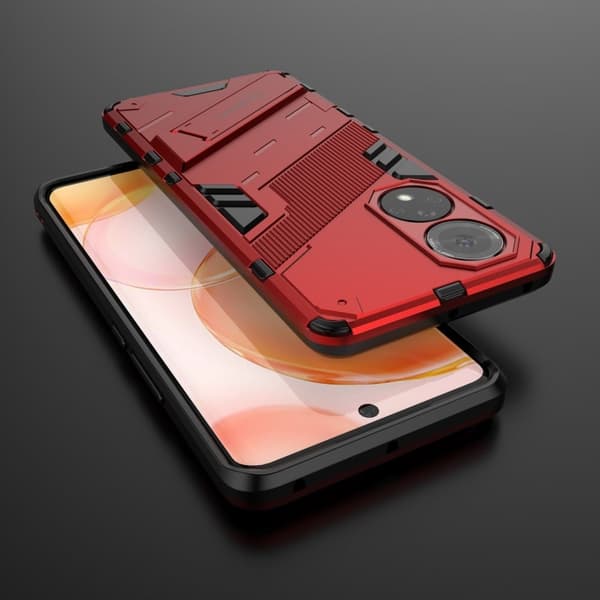 Iskunkestävä hybridikotelo Honor 50 - Punainen Red