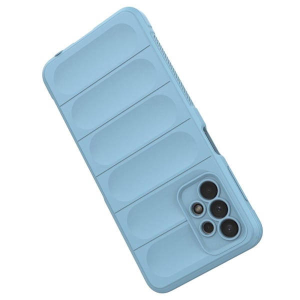 Blødt grebsformet cover til Samsung Galaxy M32 5G / Samsung Galaxy A32 5G - Blå Blue
