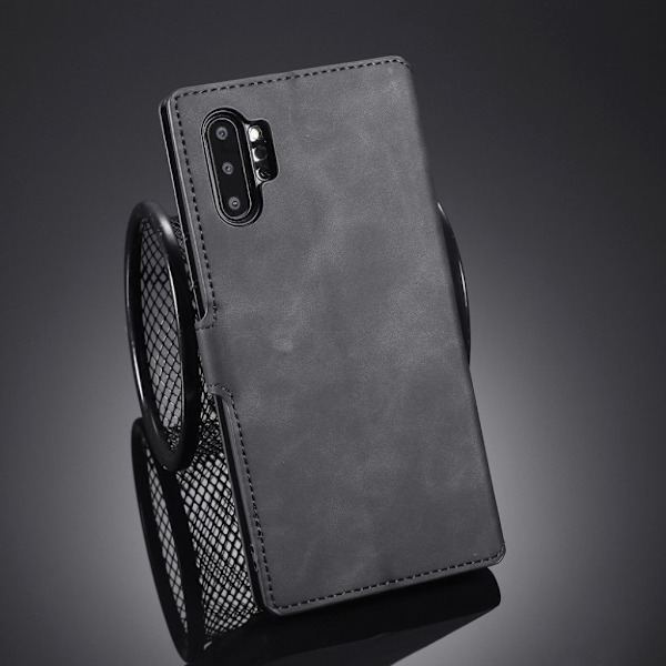 DG.Ming Retro Samsung Galaxy Note 10 Plus fodral - Svart Svart