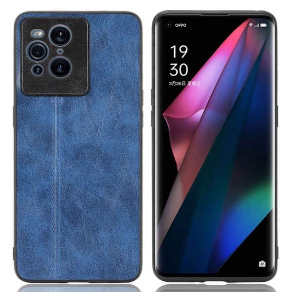 Thunder Oppo Find X3 / X3 Pro Etui - Blå Blue