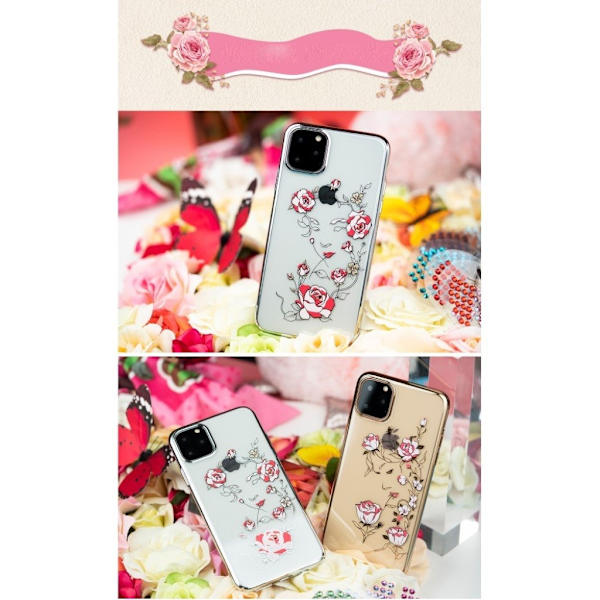 Kingxbar iPhone 11 Pro Fairy Rhinestone etui - Sort Black