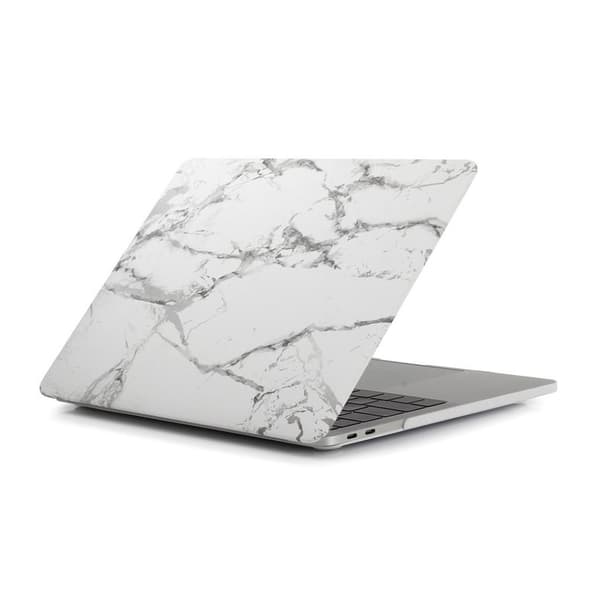 MacBook Pro 13 tum 2016 A1706-A1708 skyddsskal plast mönster - Marmor mörkgrå multifärg