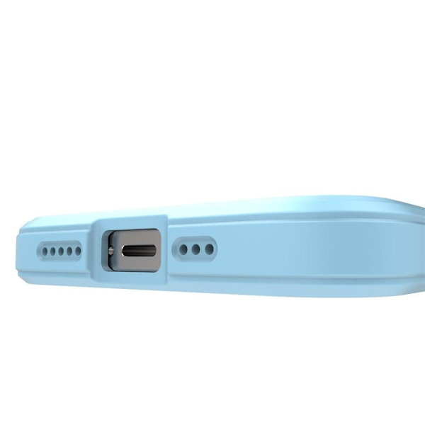 Blødt, grebsformet cover til iPhone 13 Pro - Baby Blue Blue