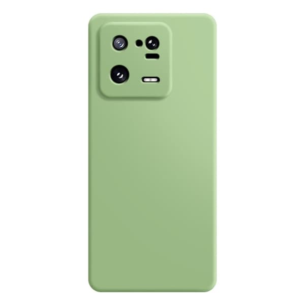 Avfasat gummerat anti-droppskydd för Xiaomi 13 Pro - Grön Grön
