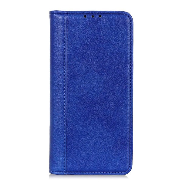 Xiaomi 13 Pro ægte læderetui med magnetisk lukning - Blå Blue