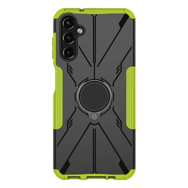 Kickstand-skydd med magnetisk platta för Samsung Galaxy A14 - Grön Grön