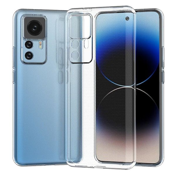 Erittäin ohut läpinäkyvä kotelo Xiaomi 12T / Redmi K50 Ultra varten Transparent