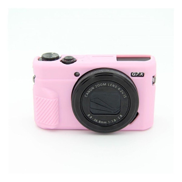 Canon PowerShot G7X MarkII blød silikone beskyttende etui - Pink Pink