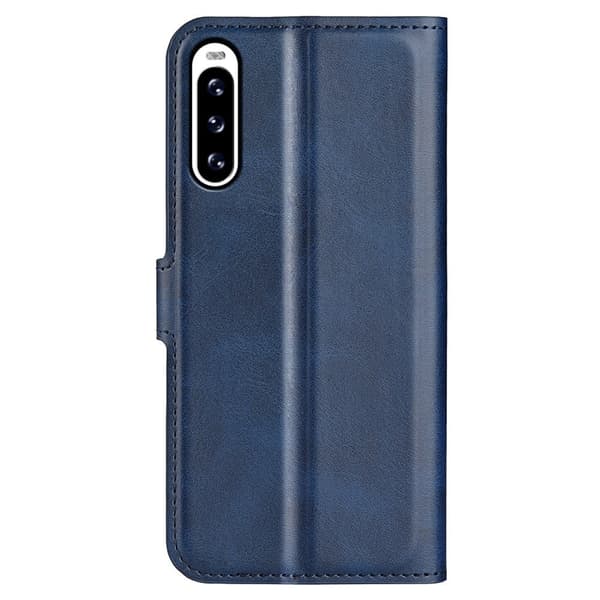 Læretui med Lommebok til Sony Xperia 10 V - Blå Blue