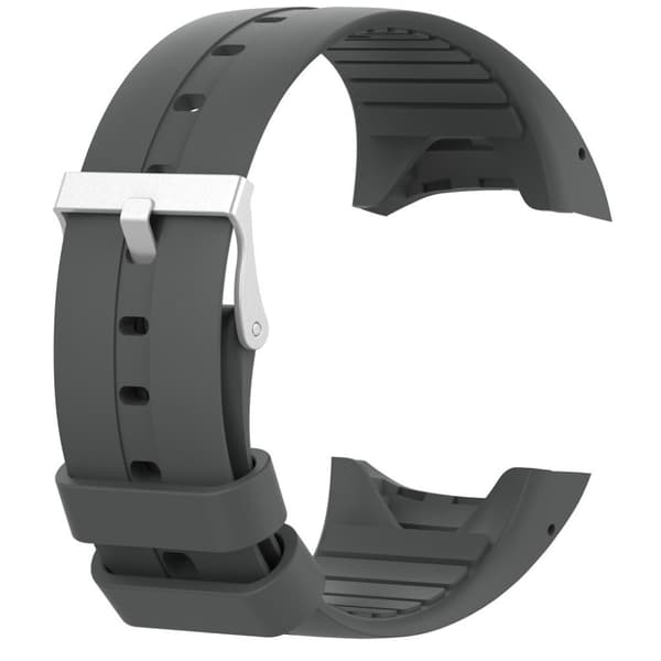 Polar M400 klokkereim laget av silikon - Grå Silver grey
