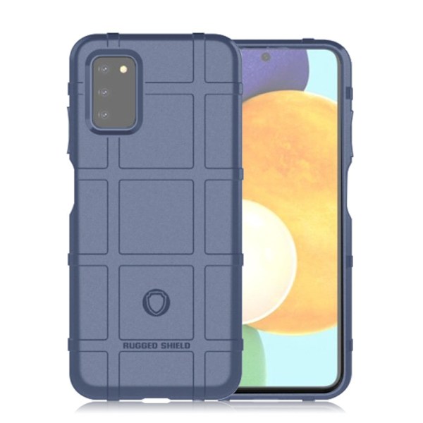 Rugged Shield Suojakotelo Samsung Galaxy A03s - Sininen Blue
