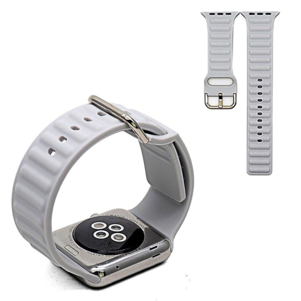 Apple Watch Series 6 / 5 44mm silikon klockarmband - vit Vit