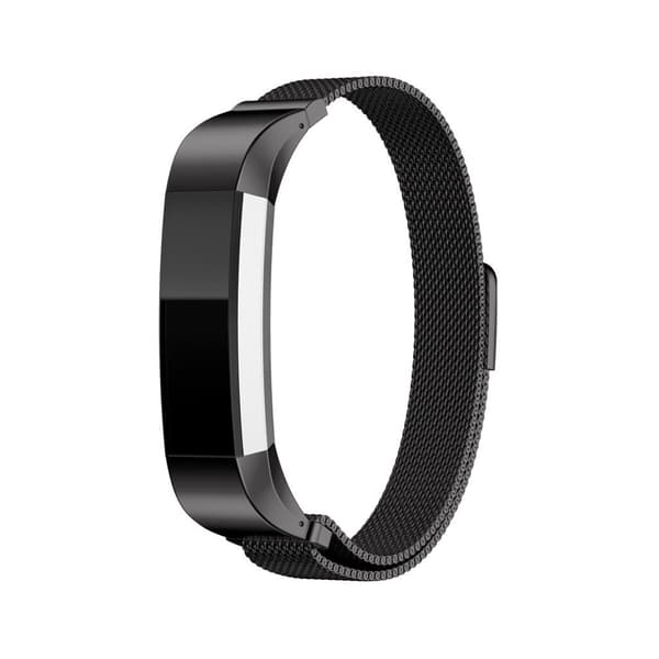 Fitbit Alta elegant klockarmband (milanesisk loop) - Svart Svart