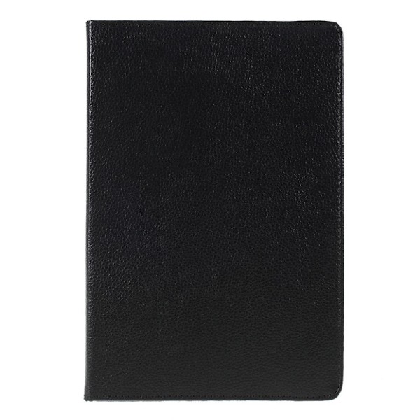 Samsung Galaxy Tab S5e litchi läderfodral - Svart Svart