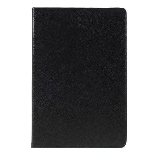 Samsung Galaxy Tab S5E litchi læretui - Svart Black
