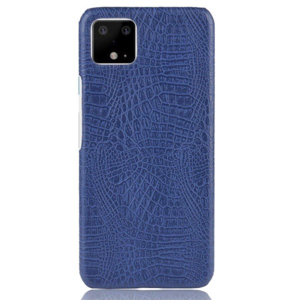 Croco Google Pixel 4 kuoret - Sininen Blue