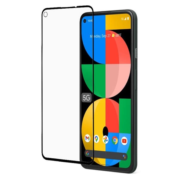 0.3mm härdat glas Google Pixel 5a skärmskydd Transparent