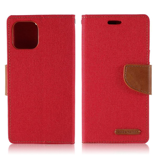 MERCURY Canvas Dagbok - iPhone 11 Pro - Rød Red