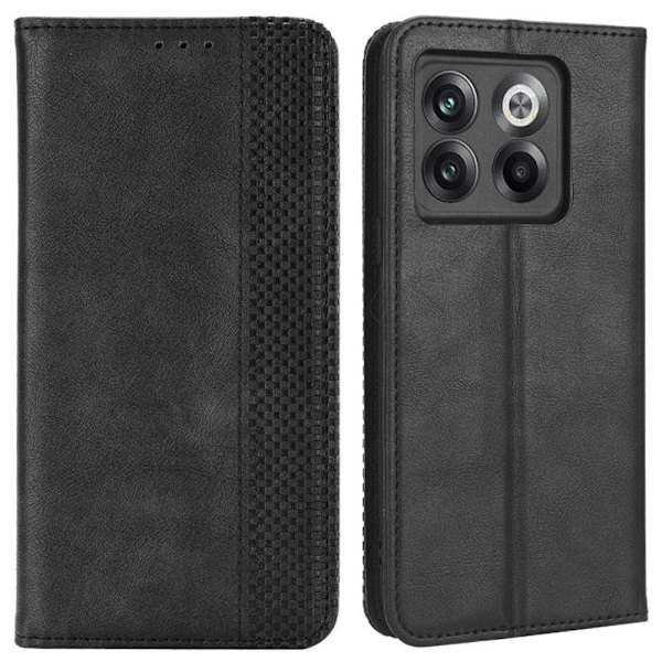 Bofink Vintage läder OnePlus Ace Pro / OnePlus 10T fodral - Svart Svart