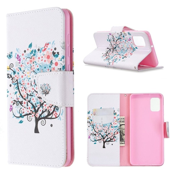 Wonderland Samsung Galaxy A31 kotelot - Kukka puu Multicolor