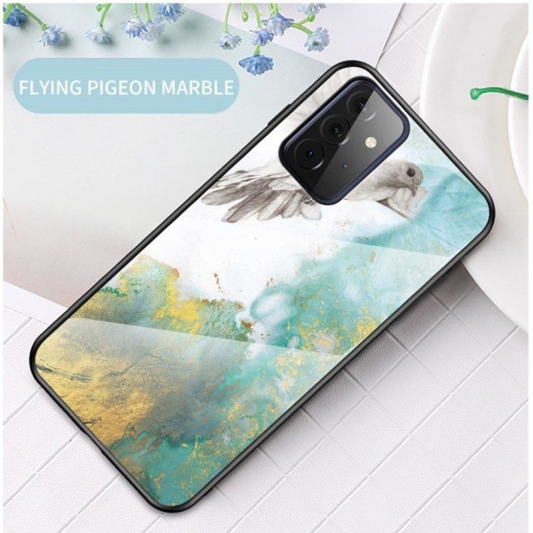 Fantasy Marble Samsung Galaxy A72 5G kotelot - [Patteri/Color] Green