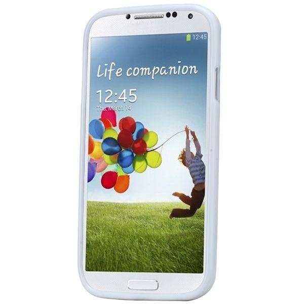 Polka Prikker (Hvid) Samsung Galaxy S4 Cover White