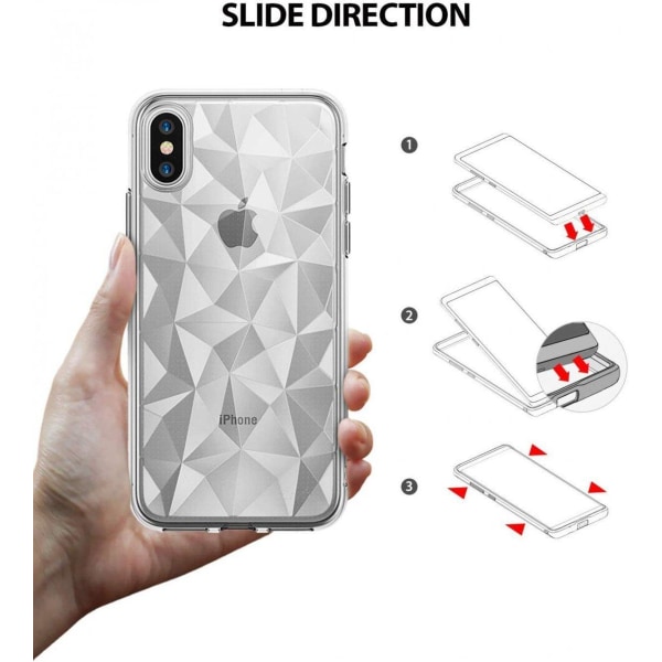Ringke AIR PRISM for iPhone X/XS - Clear Transparent