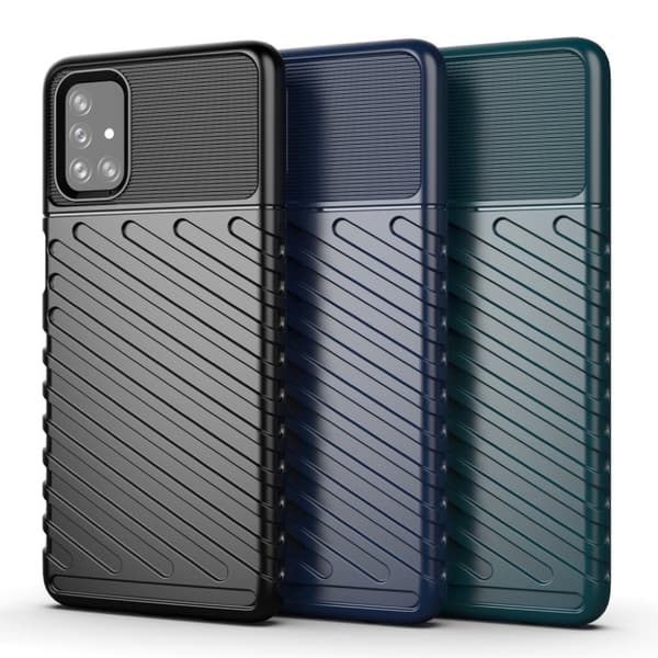 Thunder Samsung Galaxy M31s Etui - Grønn Green