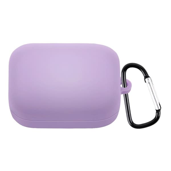 OnePlus Buds Pro silikoneetui med karabinhage - Lilla Purple